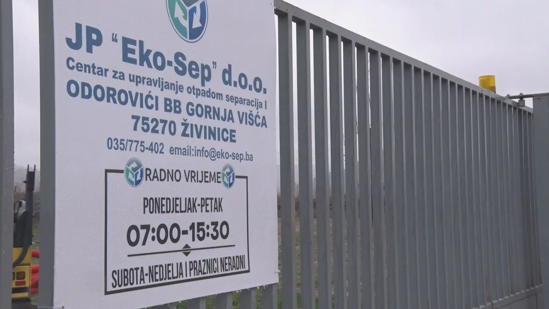 Karak bliže otvorenju deponije Eko - Sep